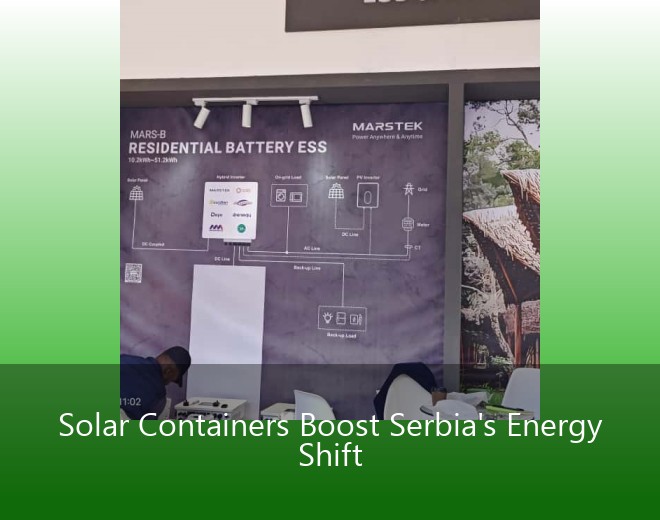 Solar Containers Boost Serbia's Energy Shift